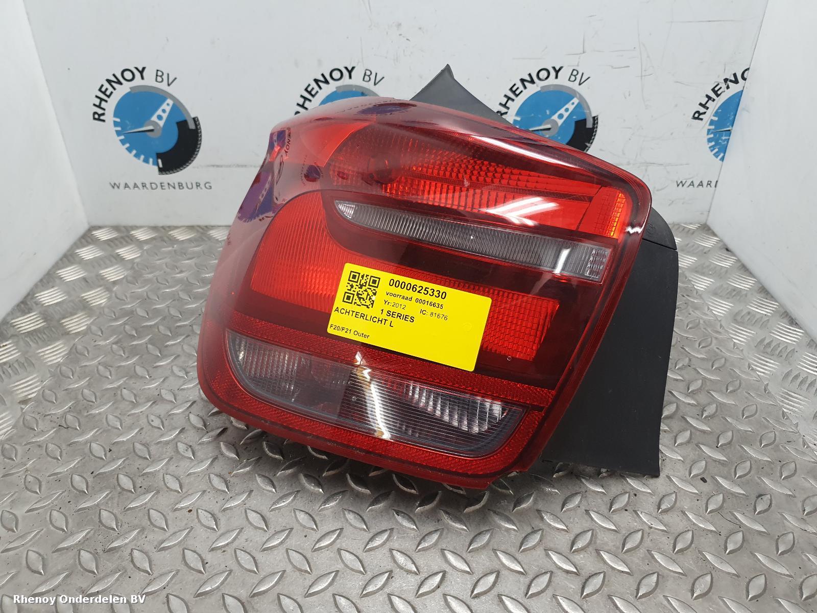 Bekijk Auto-onderdeel ACHTERLICHT L BMW 1 SERIES 2012