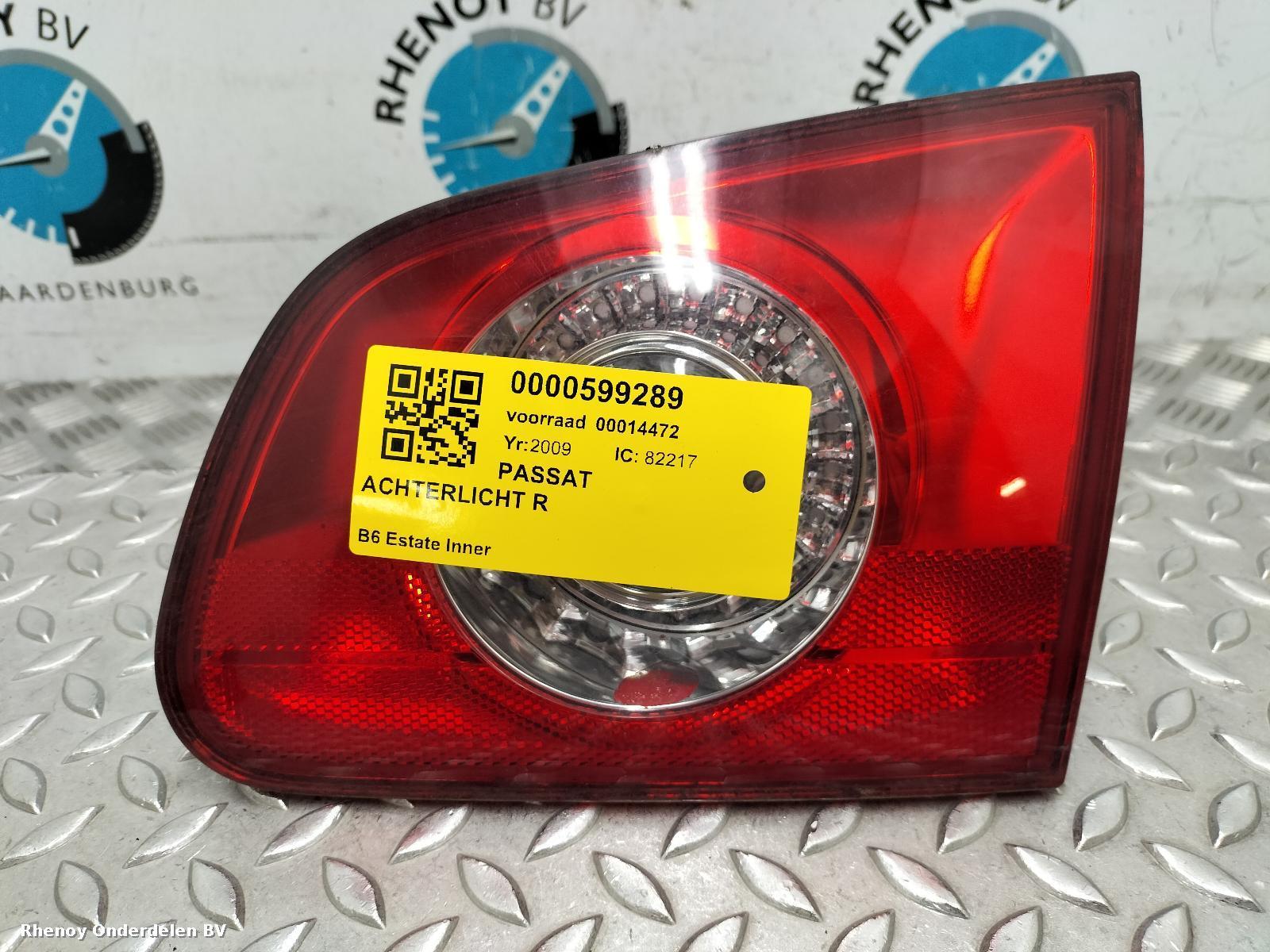 Bekijk Auto-onderdeel ACHTERLICHT R VOLKSWAGEN PASSAT 2009