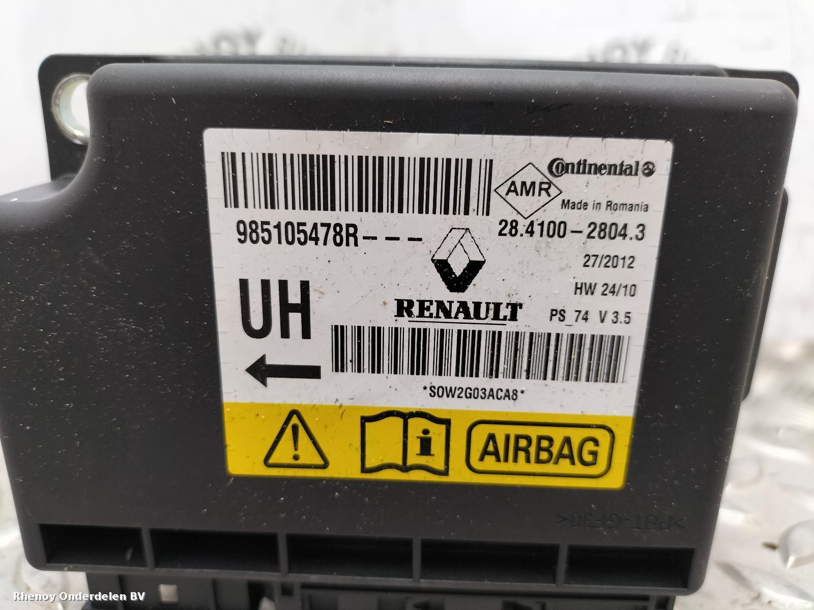 View Auto part AIRBAG SET RENAULT MEGANE 2012