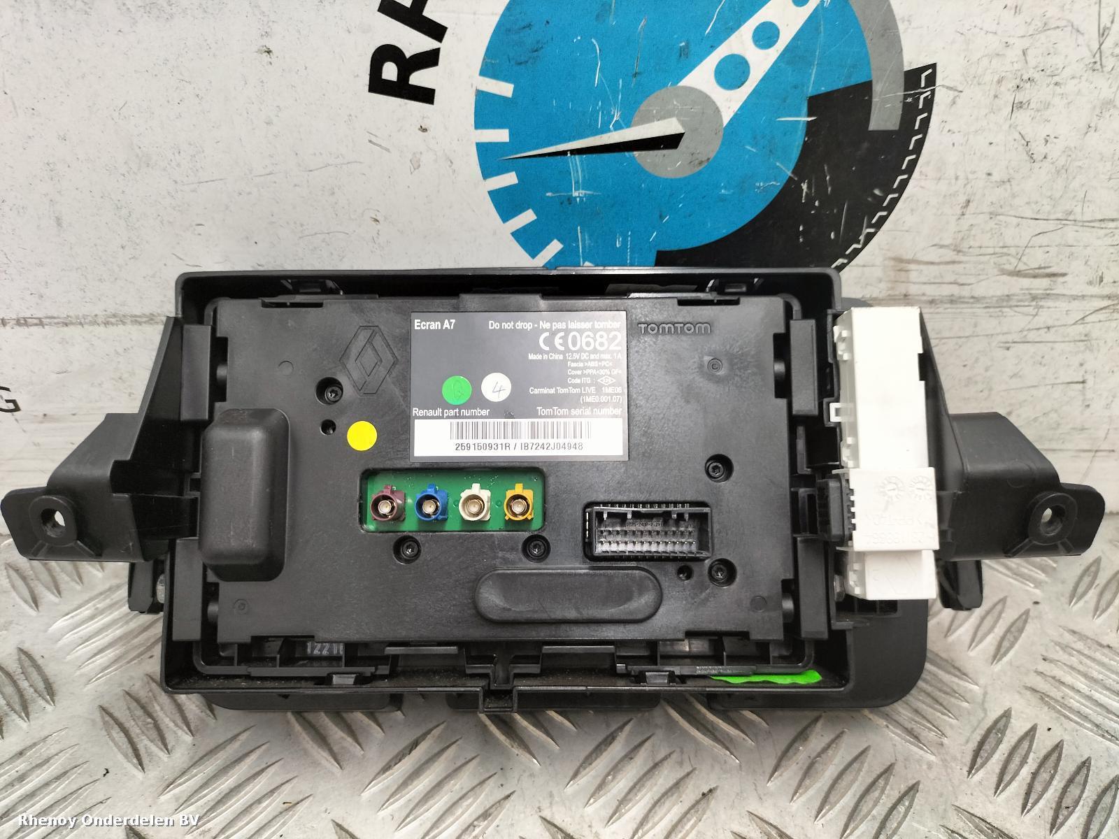View Auto part NAVIGATIE RENAULT MEGANE 2012