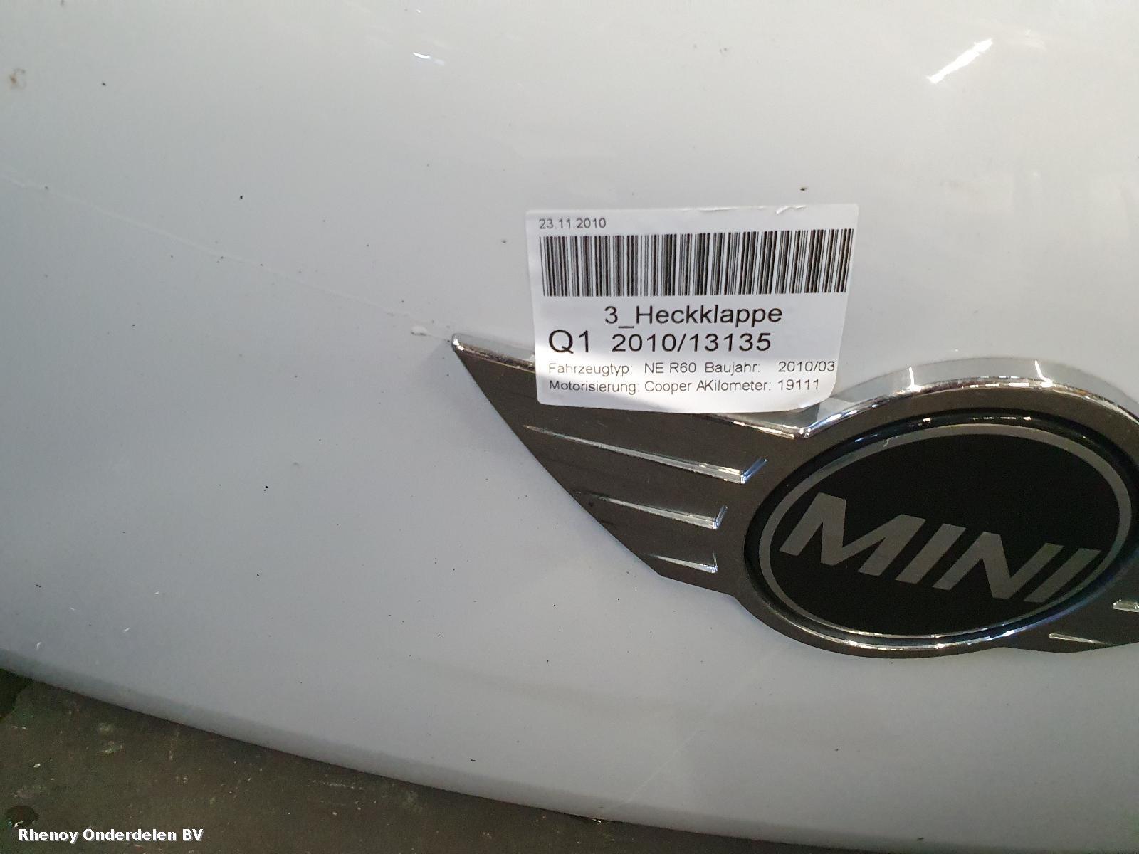 View Auto part ACHTERKLEP MINI (BMW) COUNTRYMAN 2010