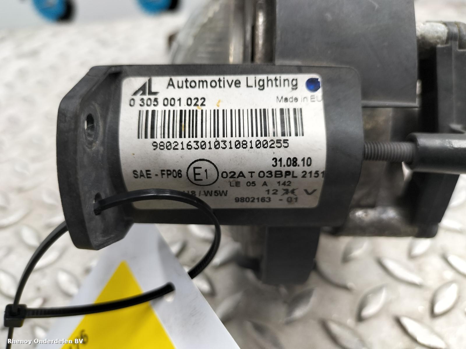 View Auto part MISTLAMP MINI (BMW) COUNTRYMAN 2011