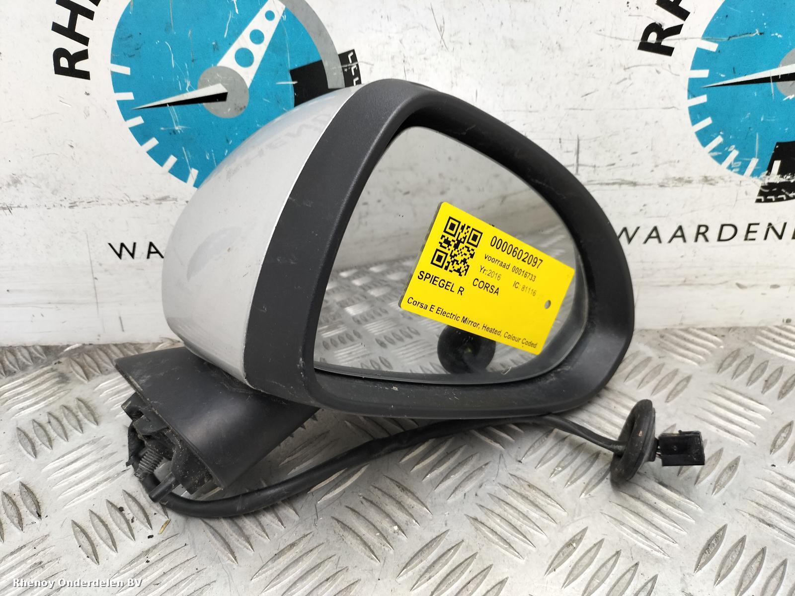 View Auto part R Door Mirror VAUXHALL / OPEL CORSA 2016