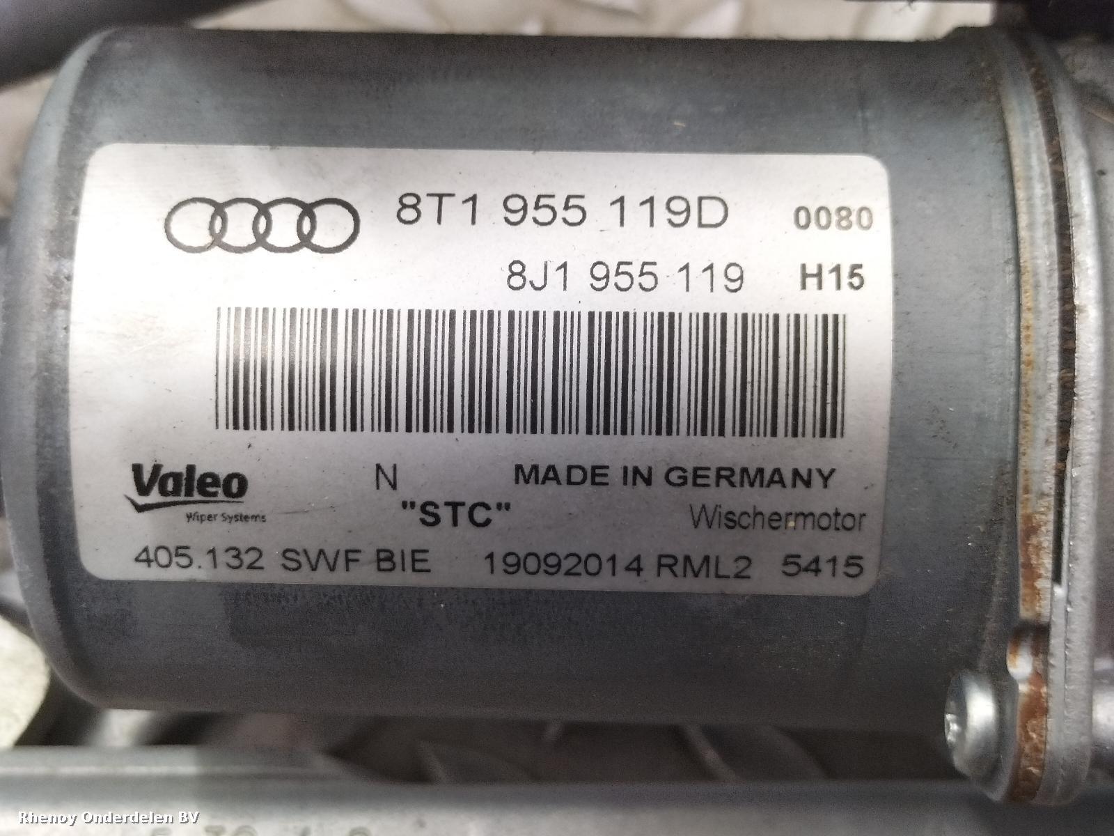2014 AUDI A5 RUITENWISSERMOTOR VOOR View Auto part RUITENWISSERMOTOR VOOR AUDI A5 2014