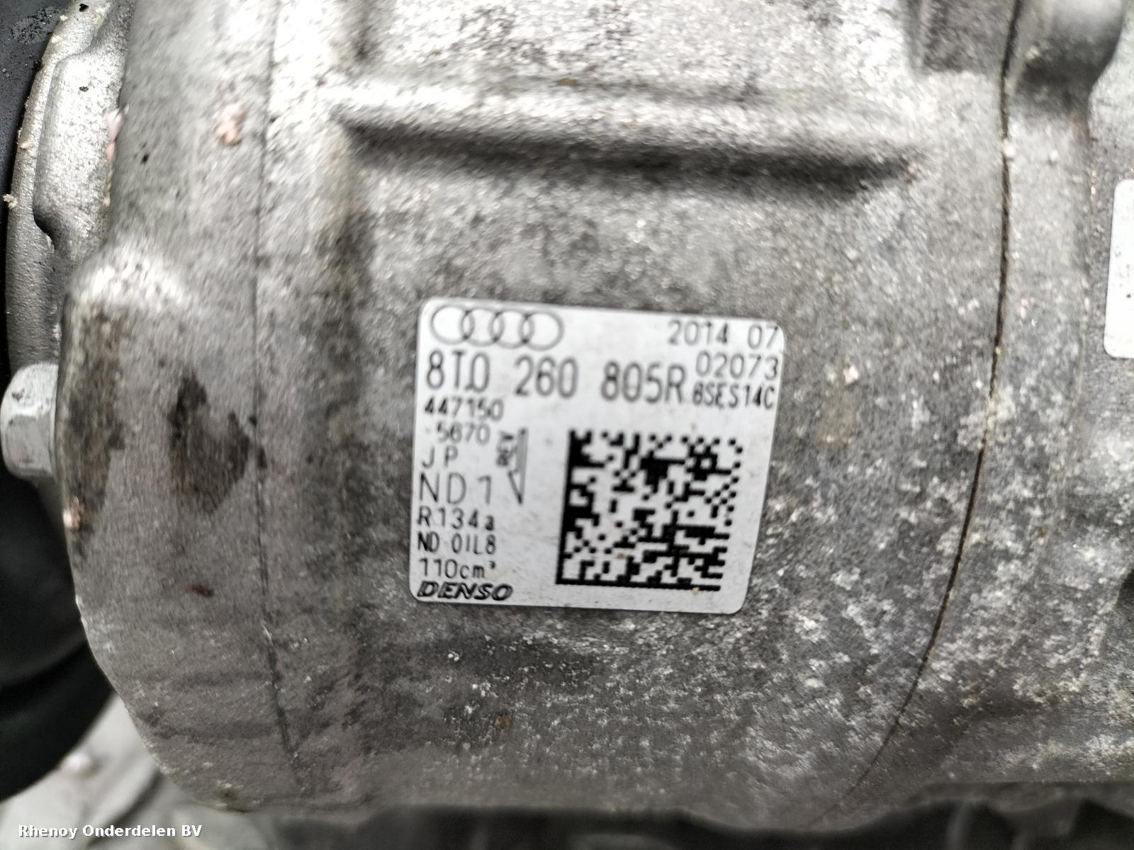 2014 AUDI A5 AIRCO COMPRESSOR / AIRCOPOMP View Auto part AIRCO COMPRESSOR / AIRCOPOMP AUDI A5 2014