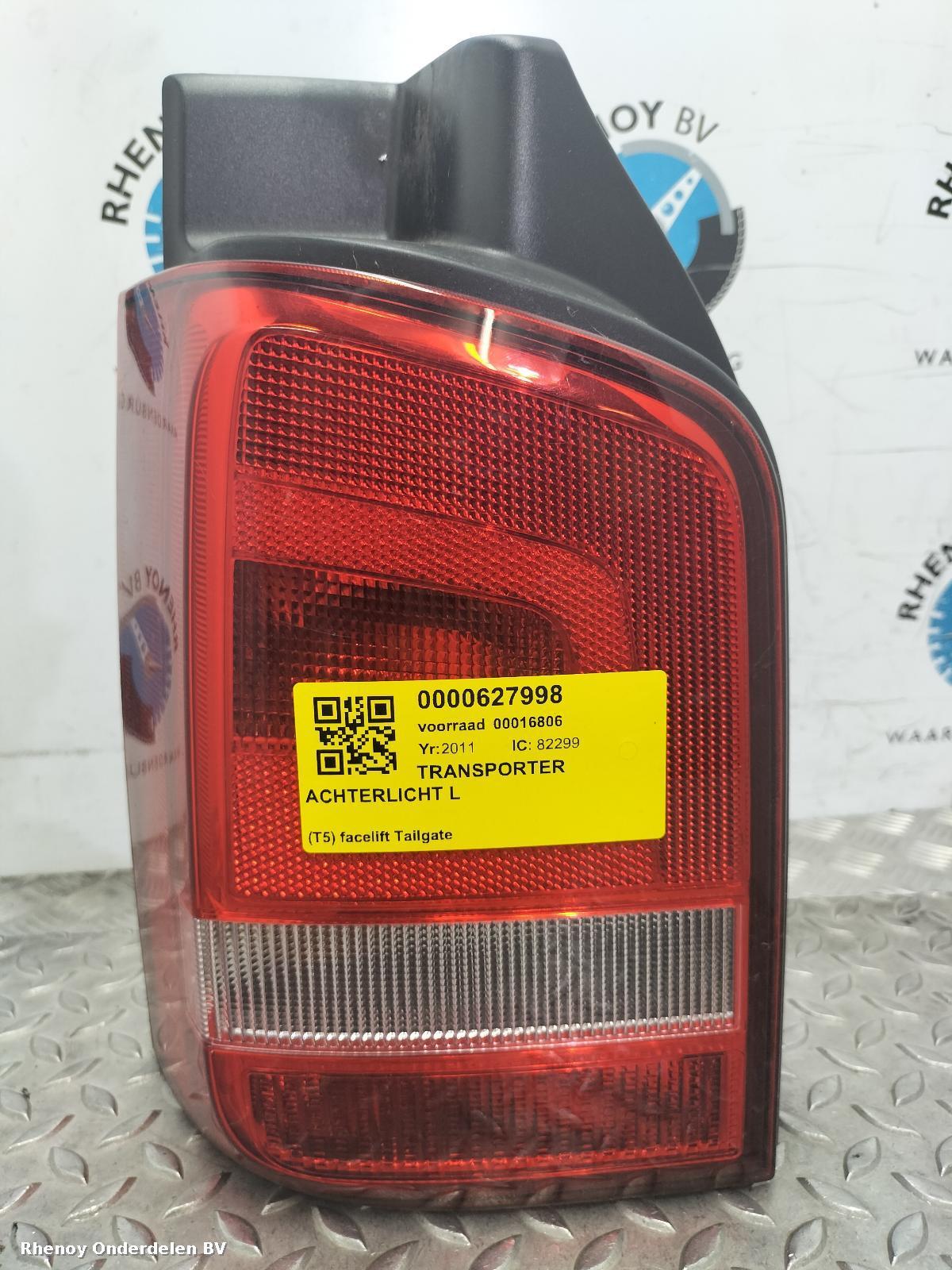 Bekijk Auto-onderdeel ACHTERLICHT L VOLKSWAGEN TRANSPORTER 2011