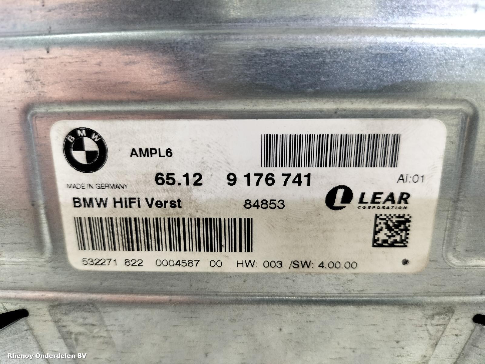 2009 BMW 7 SERIES VERSTERKER UNIT AUDIO View Auto part VERSTERKER UNIT AUDIO BMW 7 SERIES 2009