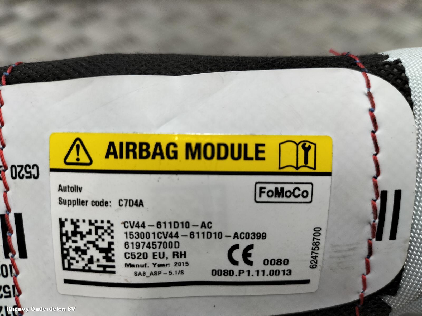 View Auto part AIRBAG RECHTS FORD KUGA 2017