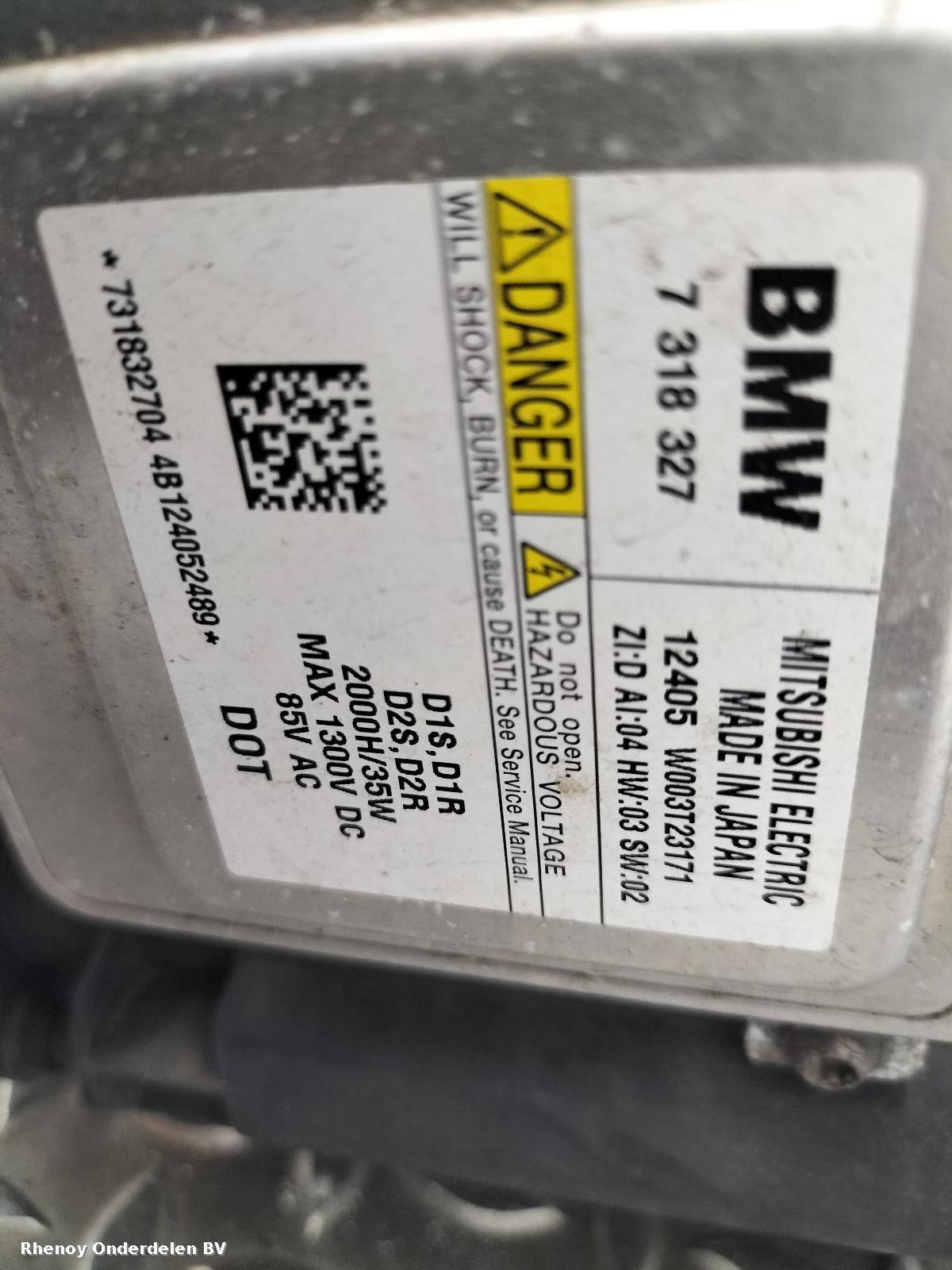 View Auto part KOPLAMP L BMW 1 SERIES 2013