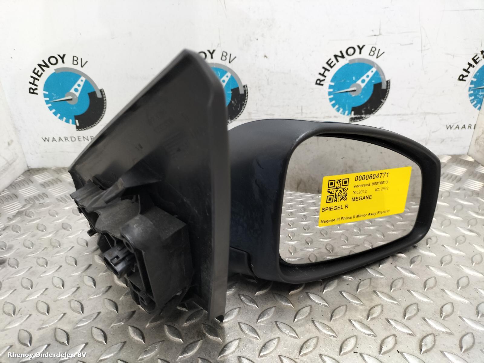 View Auto part R Door Mirror RENAULT MEGANE 2012