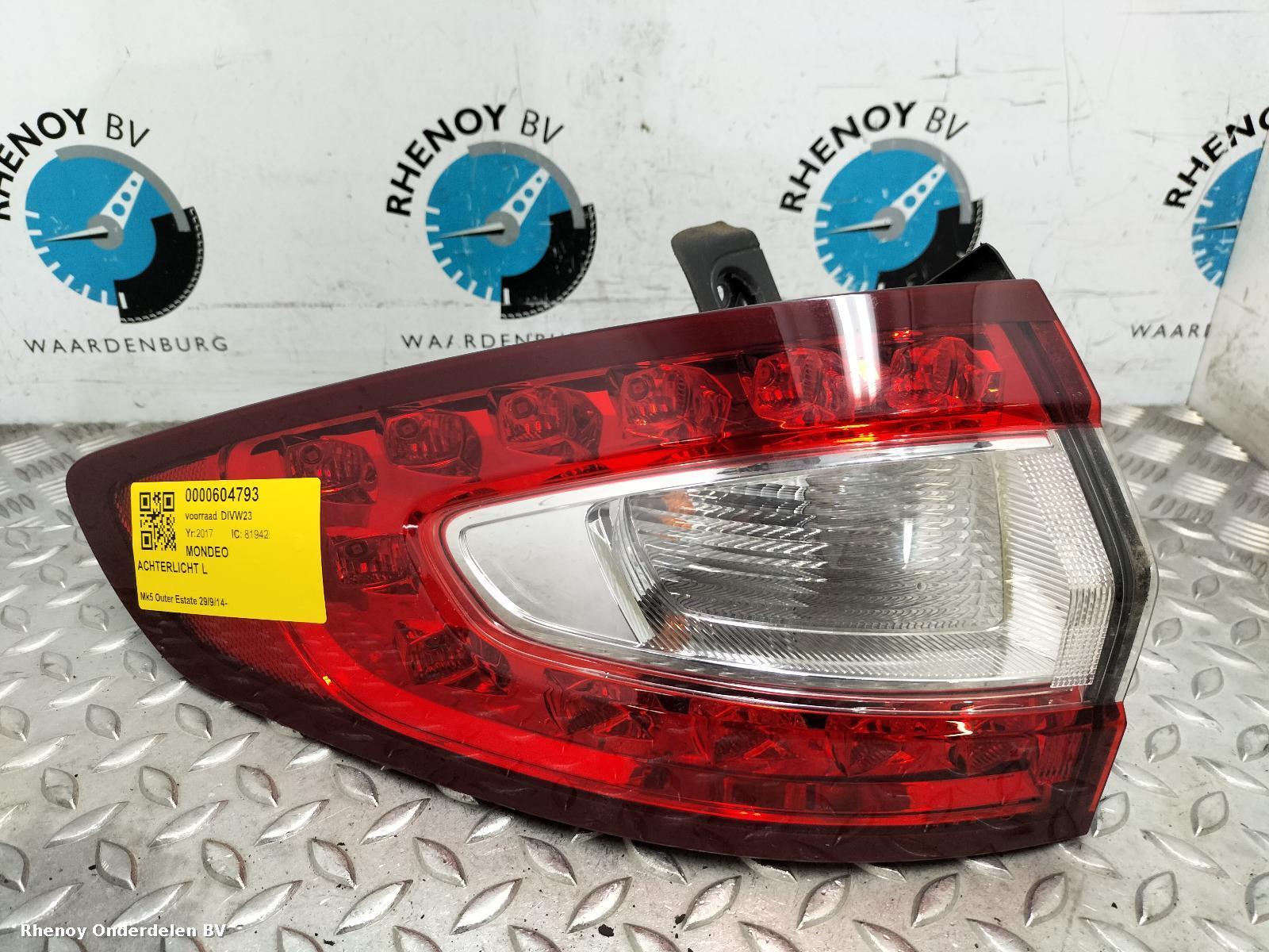 View Auto part L Taillight FORD MONDEO 2017