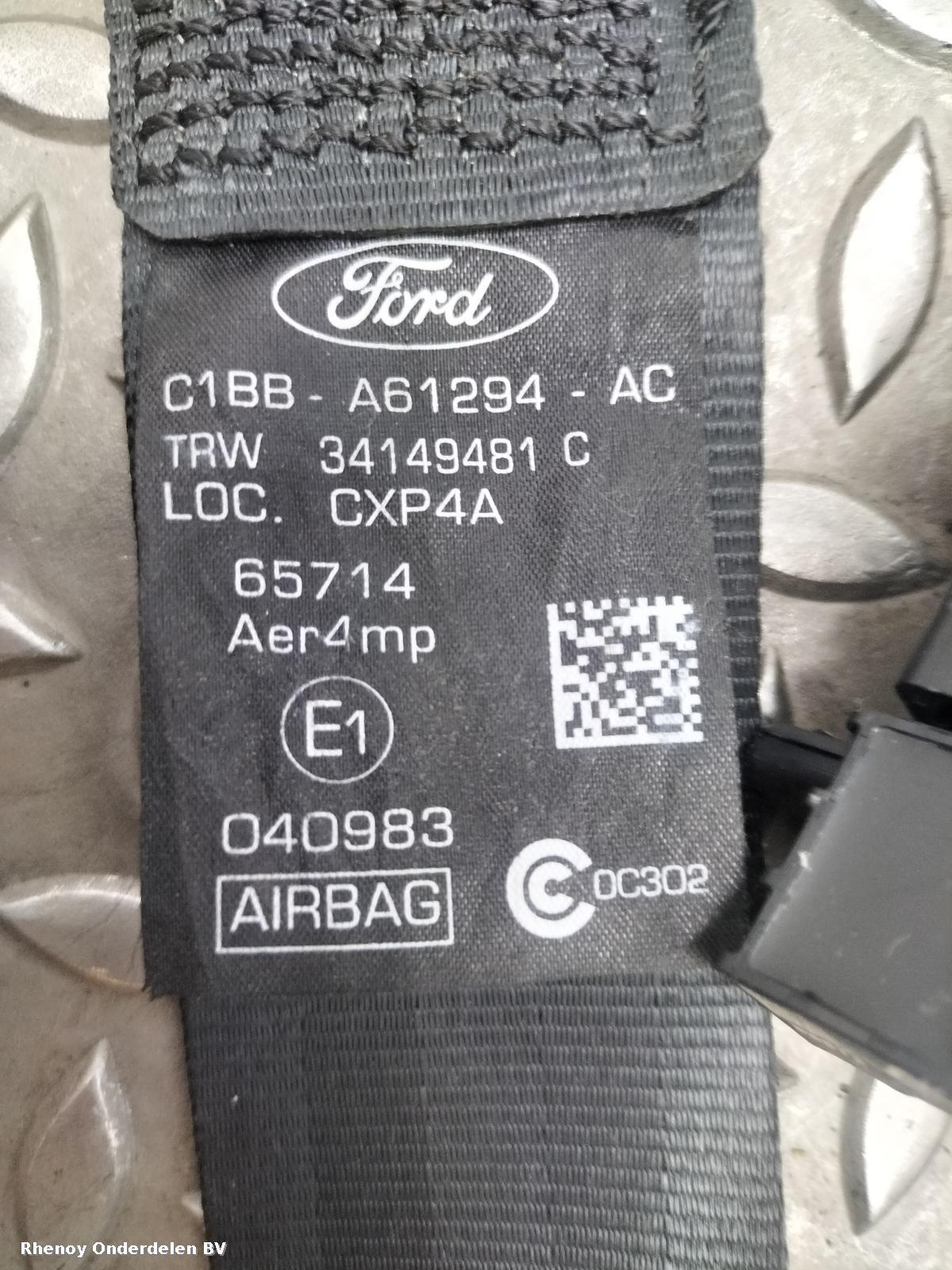 View Auto part AIRBAG SET FORD FIESTA 2013