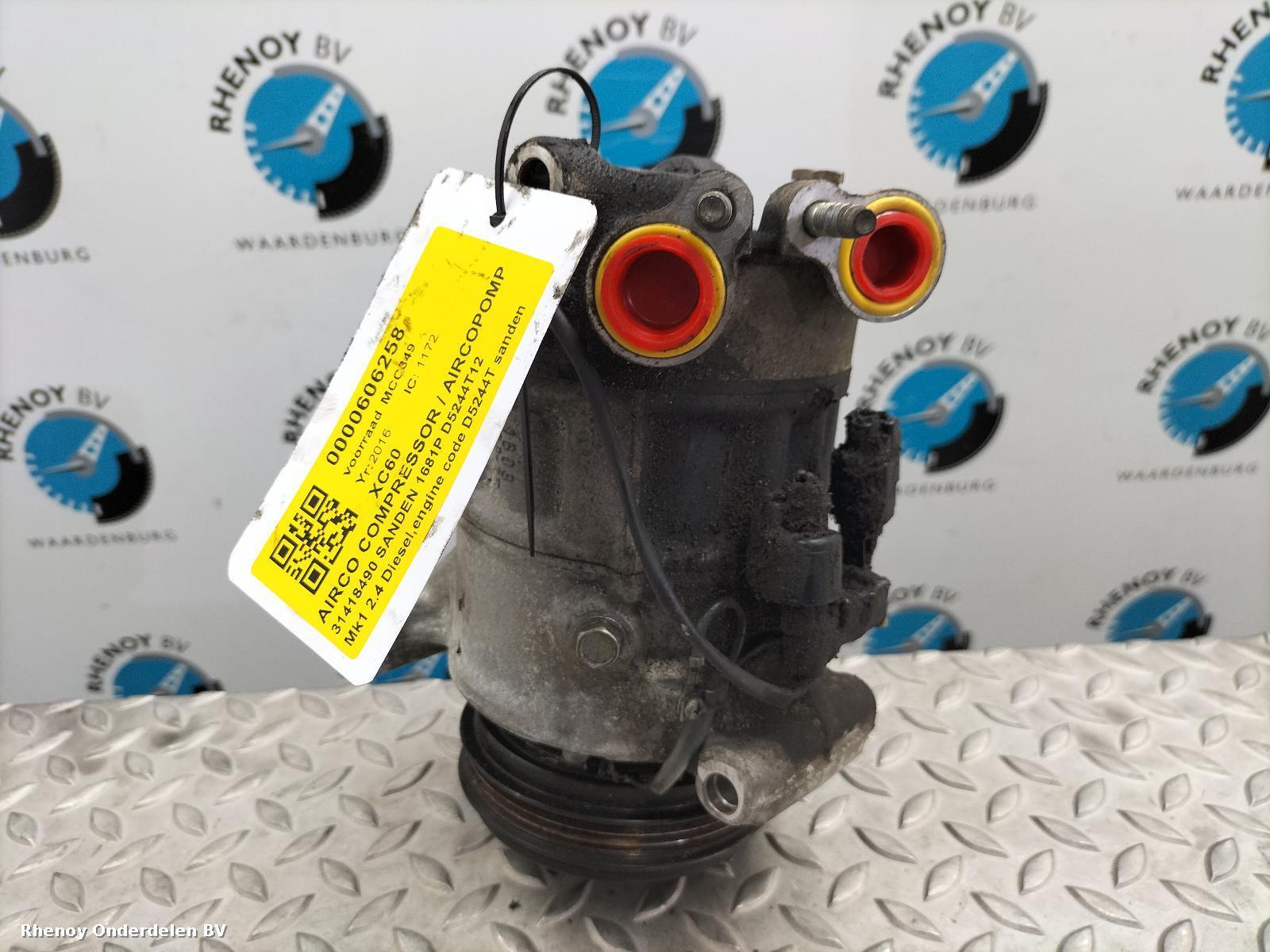 Bekijk Auto-onderdeel AIRCO COMPRESSOR / AIRCOPOMP VOLVO XC60 2016