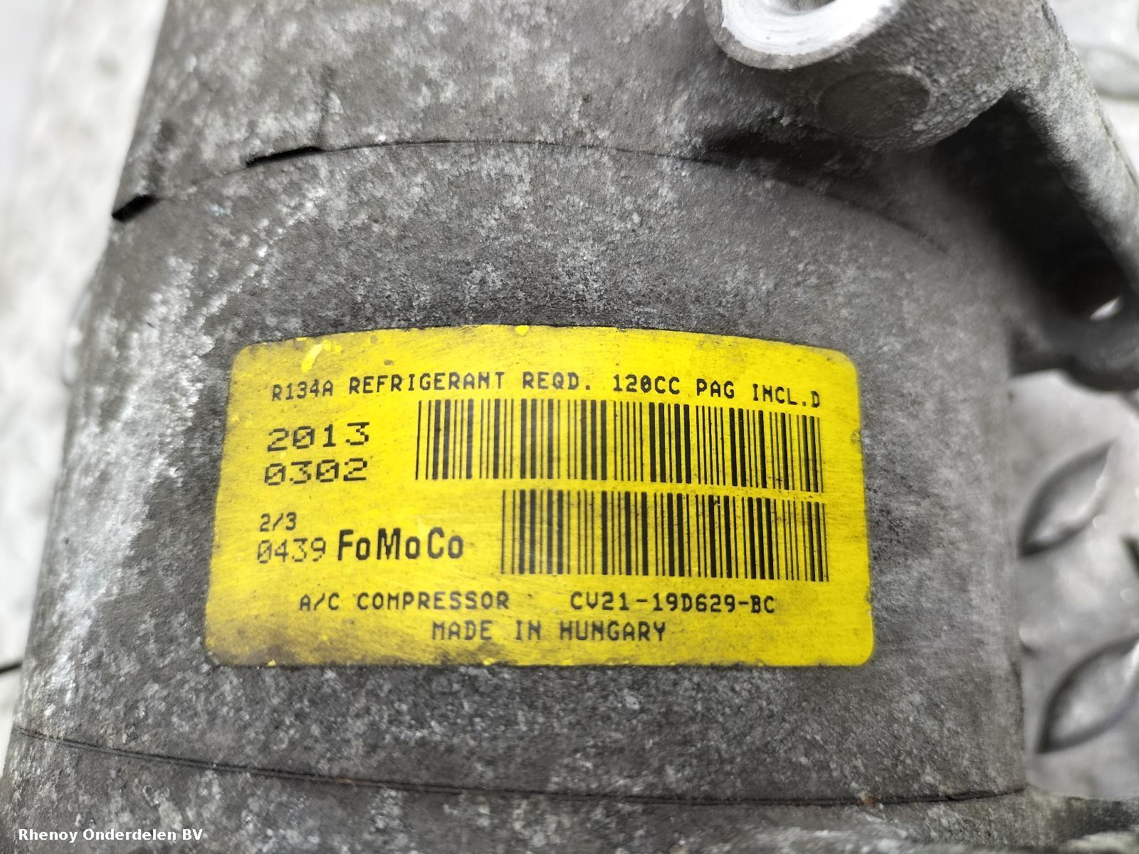 2013 FORD FIESTA AIRCO COMPRESSOR / AIRCOPOMP View Auto part AIRCO COMPRESSOR / AIRCOPOMP FORD FIESTA 2013