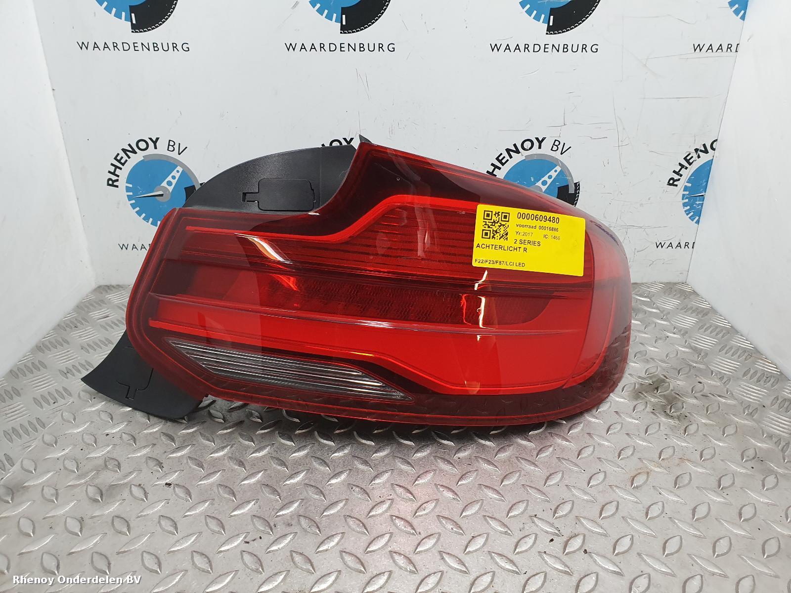 Bekijk Auto-onderdeel ACHTERLICHT R BMW 2 SERIES 2017