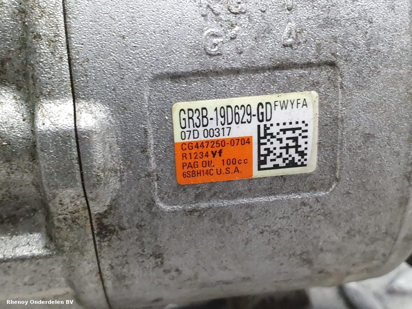 2017 FORD MUSTANG AIRCO COMPRESSOR / AIRCOPOMP View Auto part AIRCO COMPRESSOR / AIRCOPOMP FORD MUSTANG 2017