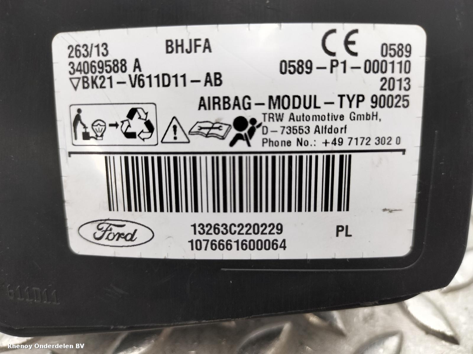 2016 FORD TRANSIT AIRBAG LINKS View Auto part AIRBAG LINKS FORD TRANSIT 2016