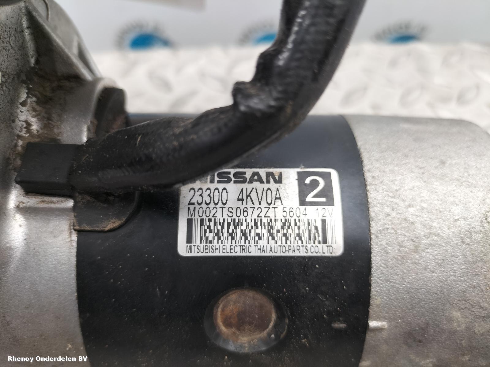 View Auto part STARTMOTOR NISSAN NAVARA 2013