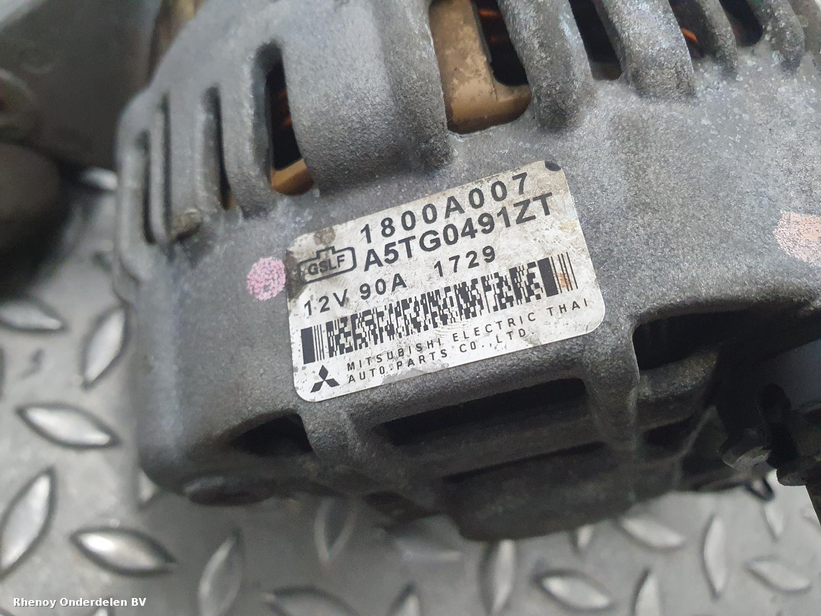 2012 MITSUBISHI L200 DYNAMO View Auto part DYNAMO MITSUBISHI L200 2012