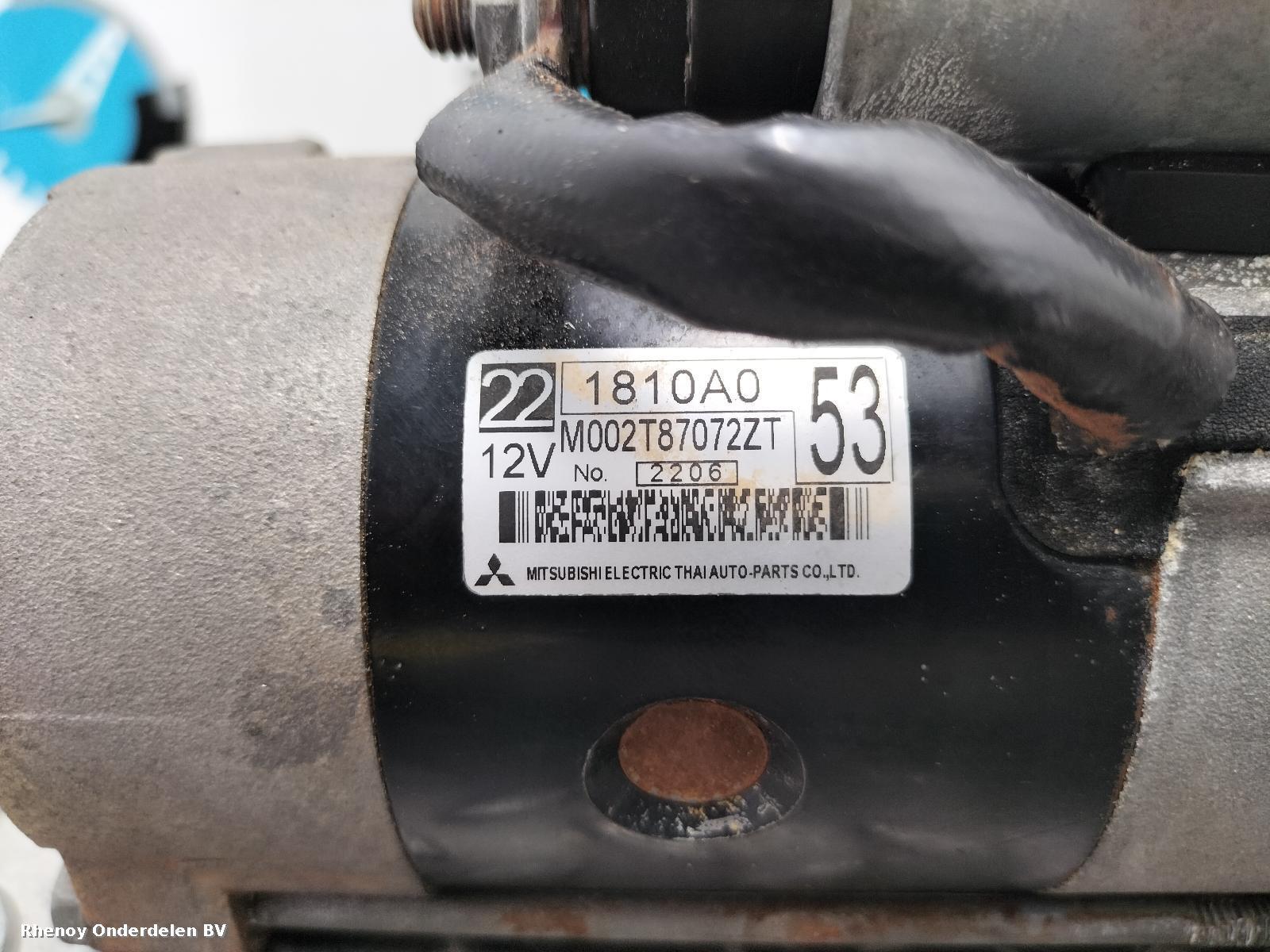 View Auto part STARTMOTOR MITSUBISHI L200 2012