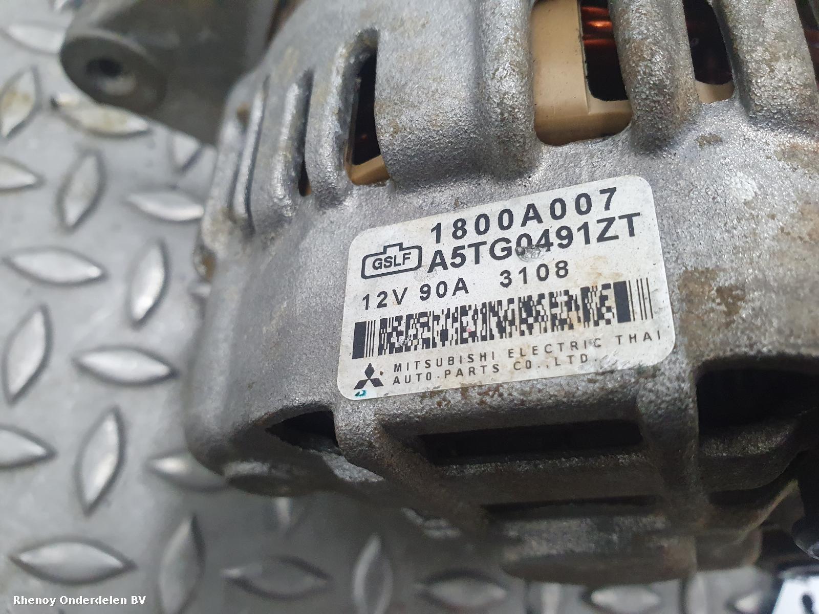 View Auto part DYNAMO MITSUBISHI L200 2012