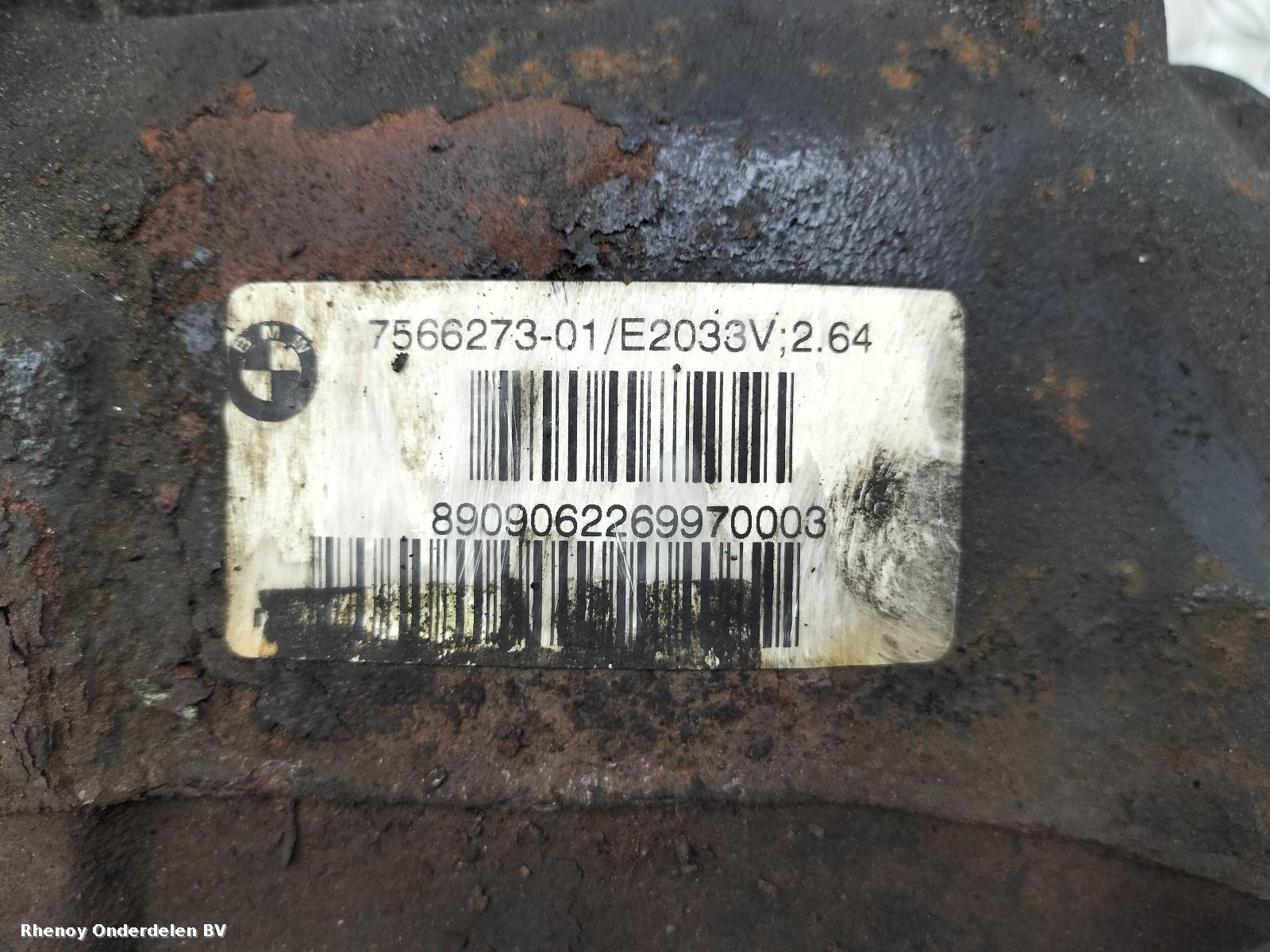 2009 BMW 3 SERIES DIFFERENTIEEL / CARDAN View Auto part DIFFERENTIEEL / CARDAN BMW 3 SERIES 2009
