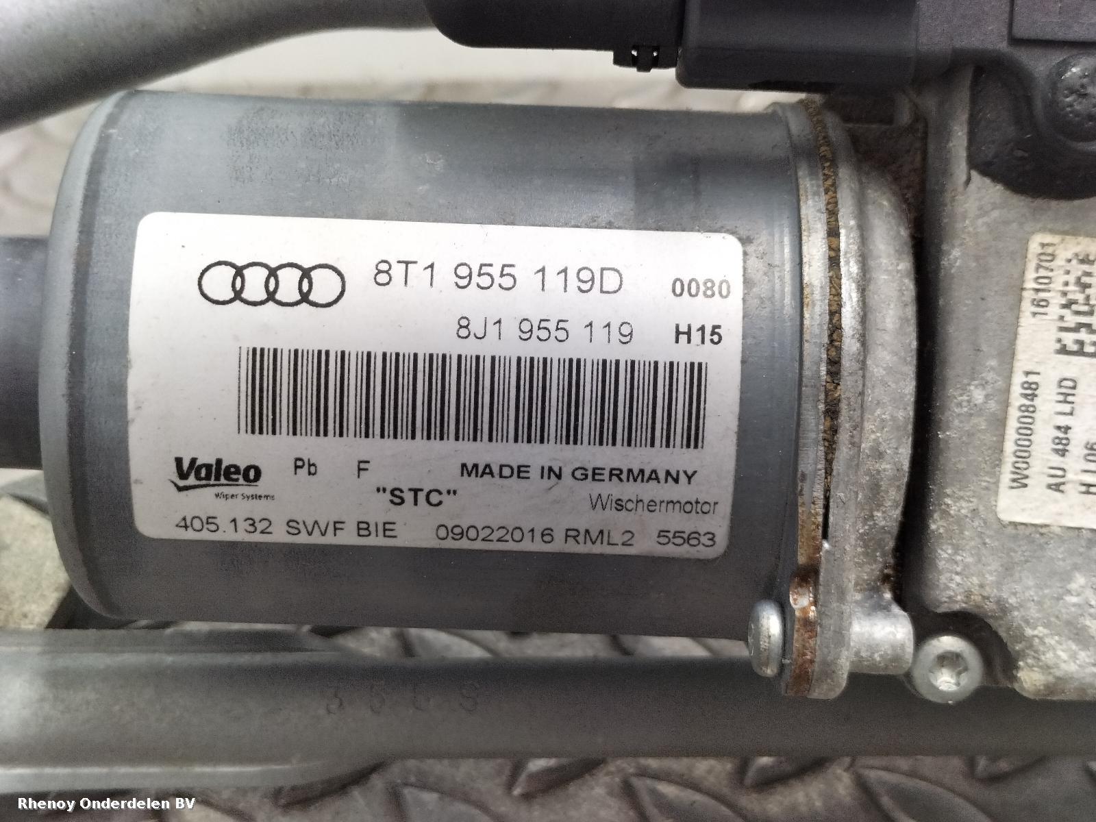 2016 AUDI A5 RUITENWISSERMOTOR VOOR View Auto part RUITENWISSERMOTOR VOOR AUDI A5 2016