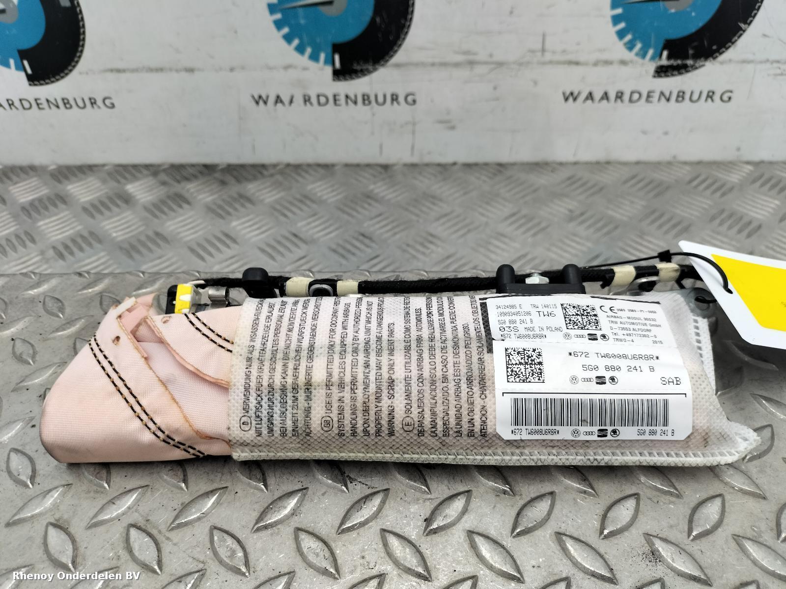 Bekijk Auto-onderdeel AIRBAG LINKS VOLKSWAGEN GOLF 2015