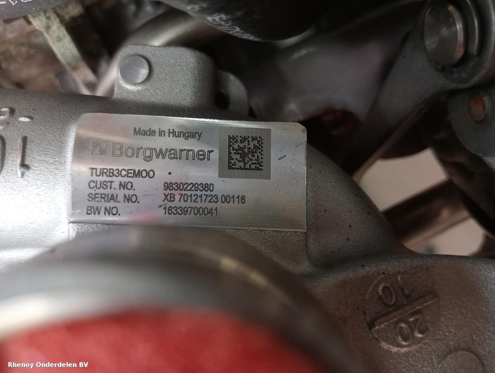 View Auto part MOTOR OPEL / VAUXHALL CORSA 2021