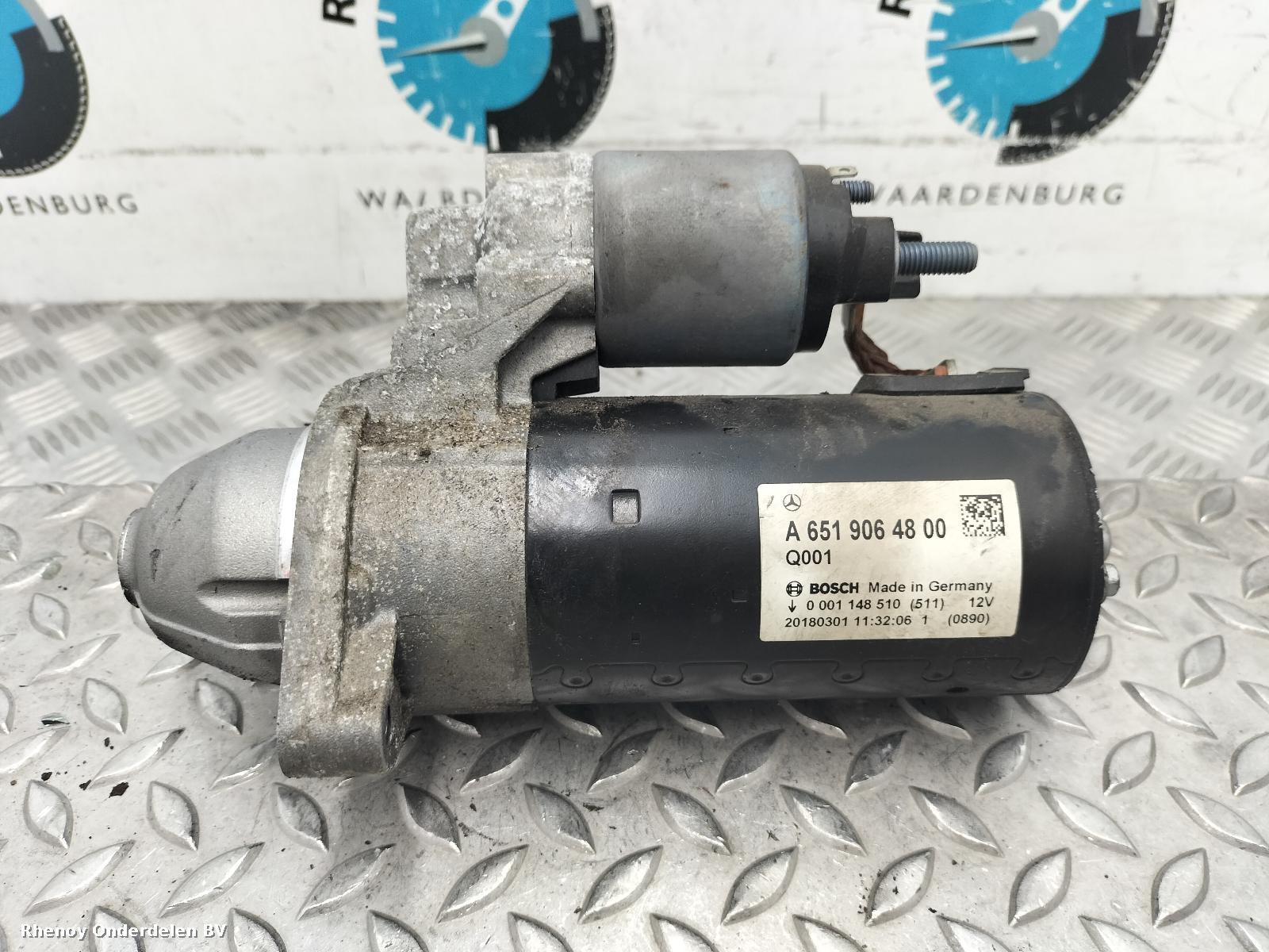 View Auto part Starter Motor MERCEDES GLC 2018