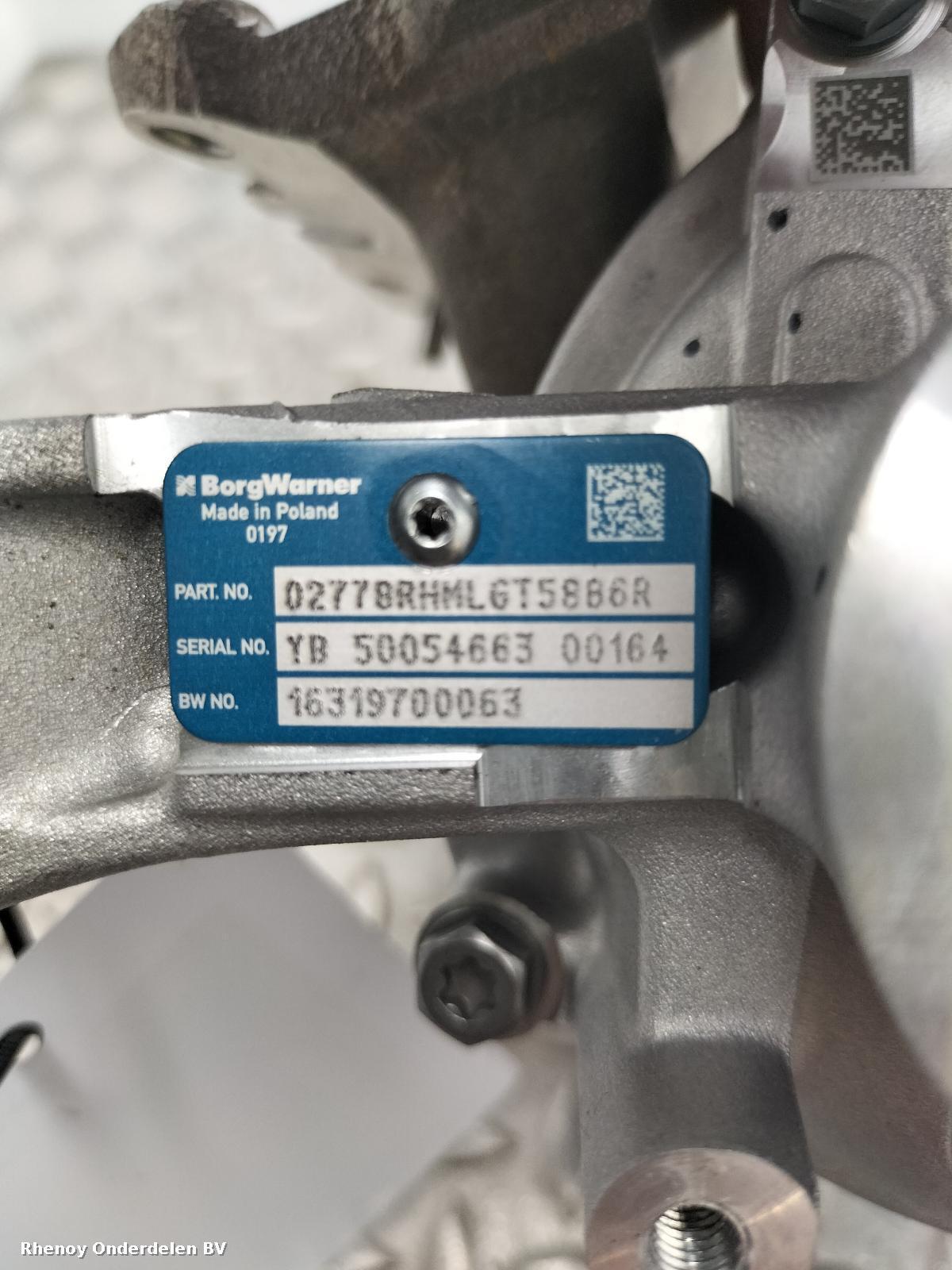 2019 RENAULT CLIO TURBO View Auto part TURBO RENAULT CLIO 2019