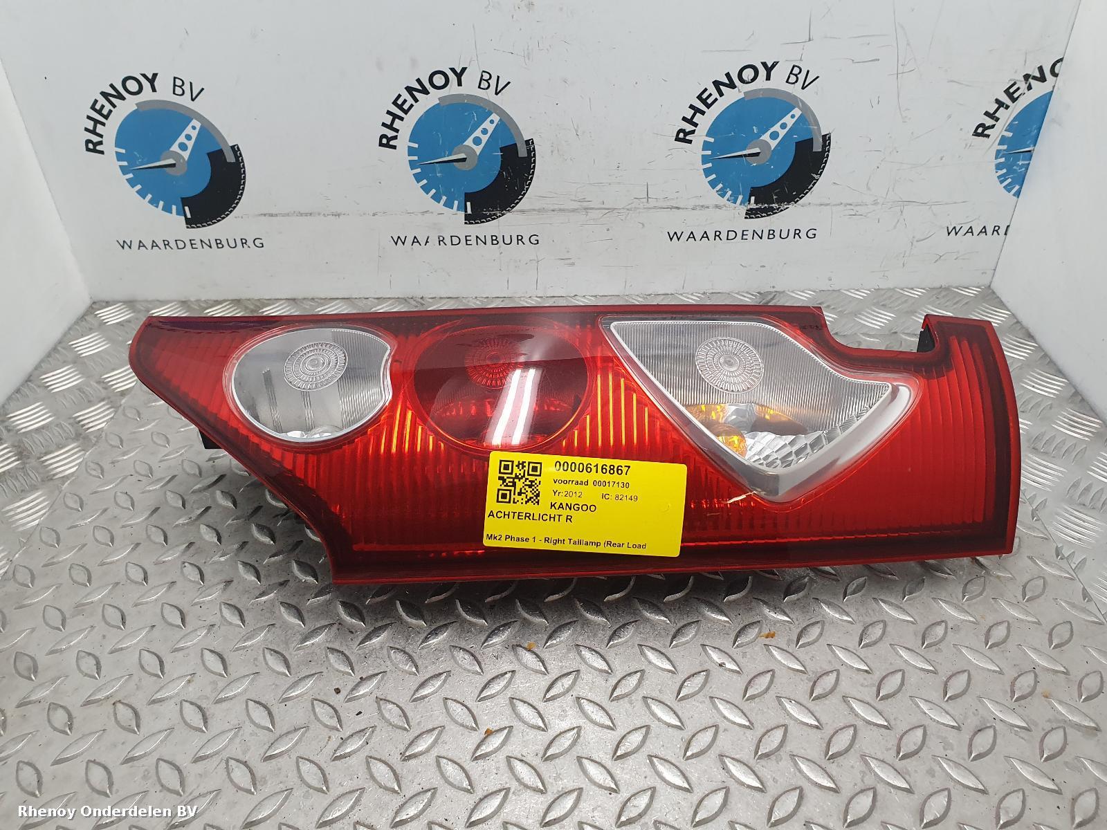 Bekijk Auto-onderdeel ACHTERLICHT R RENAULT KANGOO 2012