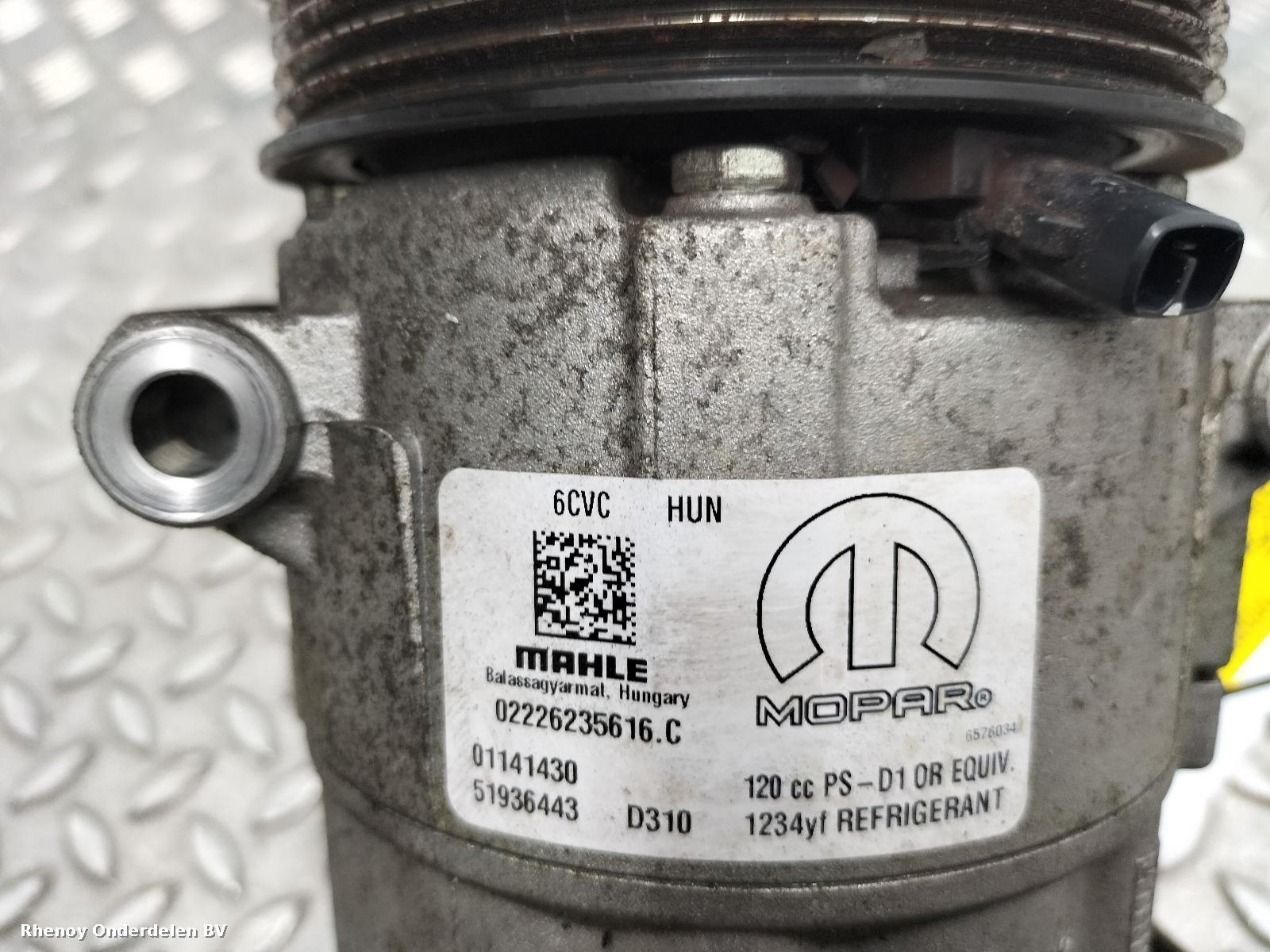View Auto part AIRCO COMPRESSOR / AIRCOPOMP FIAT 500X 2016