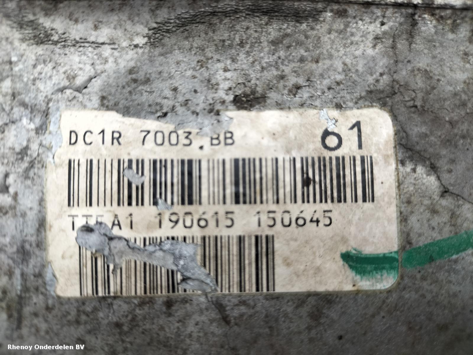 2015 FORD TRANSIT Gearbox View Auto part Gearbox FORD TRANSIT 2015