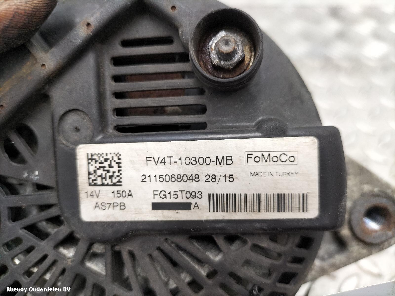 View Auto part DYNAMO FORD FOCUS 2015