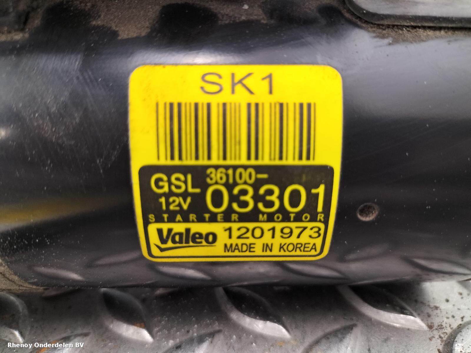 View Auto part STARTMOTOR KIA RIO 2014