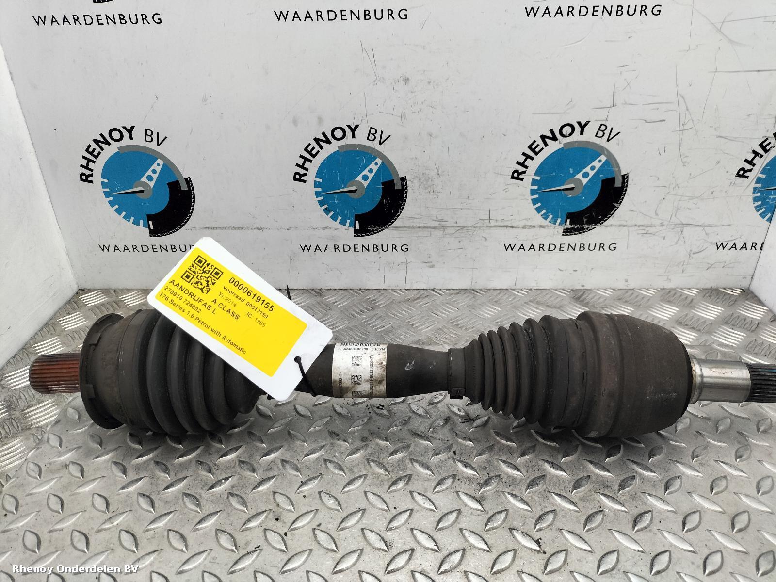 View Auto part Left Driveshaft MERCEDES A CLASS 2014