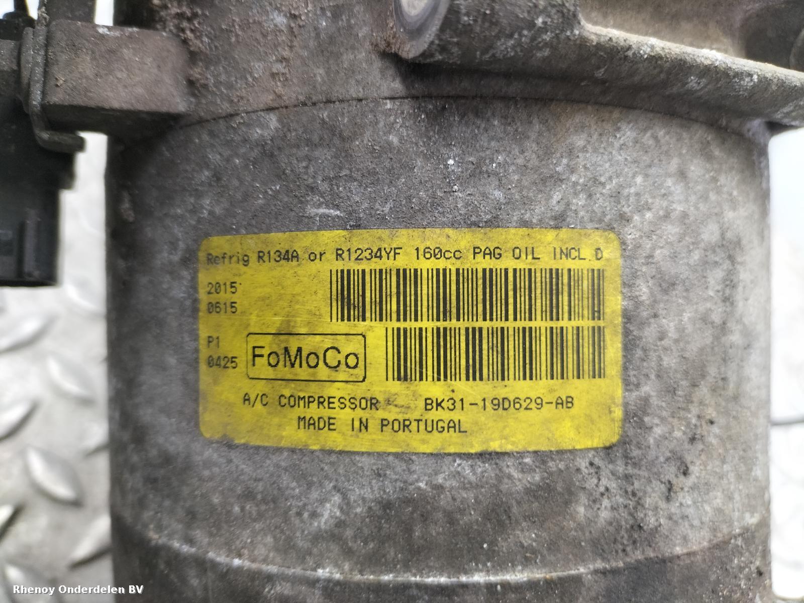 2015 FORD TRANSIT AIRCO COMPRESSOR / AIRCOPOMP View Auto part AIRCO COMPRESSOR / AIRCOPOMP FORD TRANSIT 2015