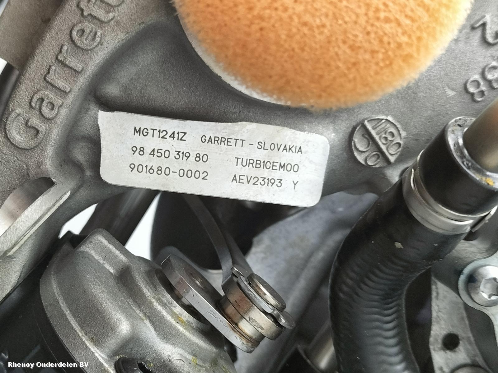 2022 OPEL / VAUXHALL CORSA TURBO View Auto part TURBO OPEL / VAUXHALL CORSA 2022