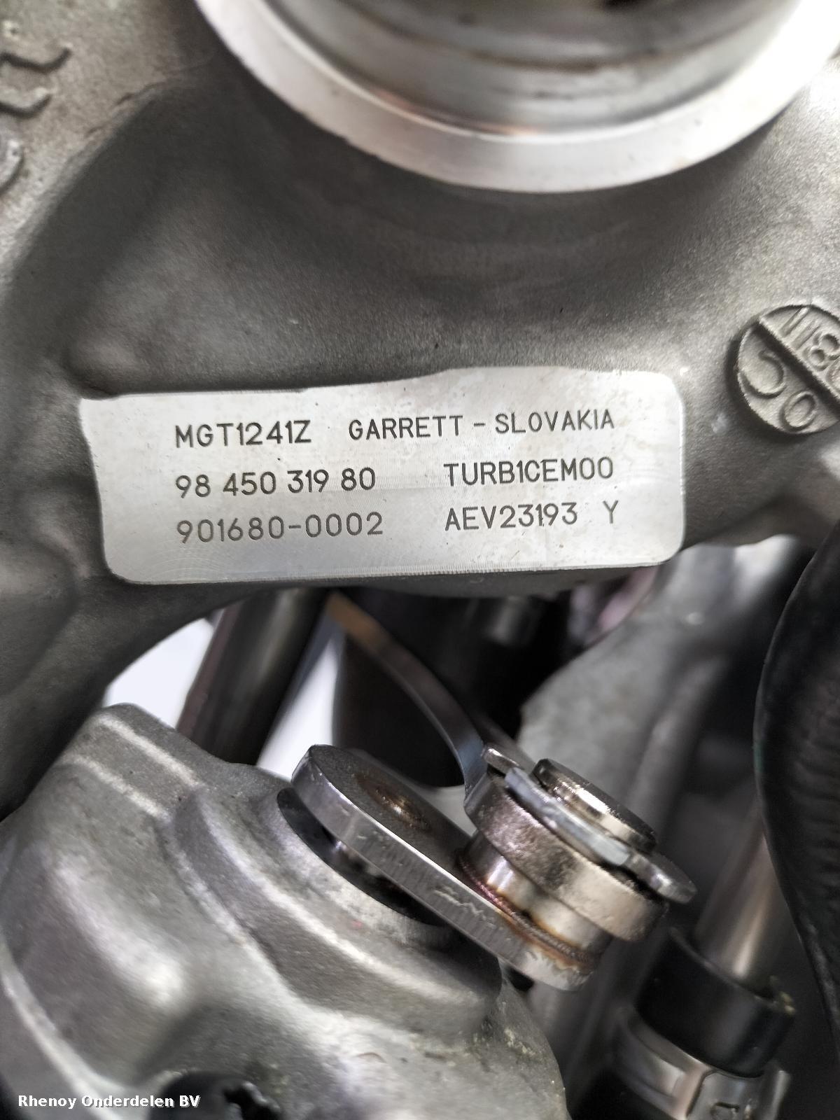 2022 OPEL / VAUXHALL CORSA TURBO View Auto part TURBO OPEL / VAUXHALL CORSA 2022