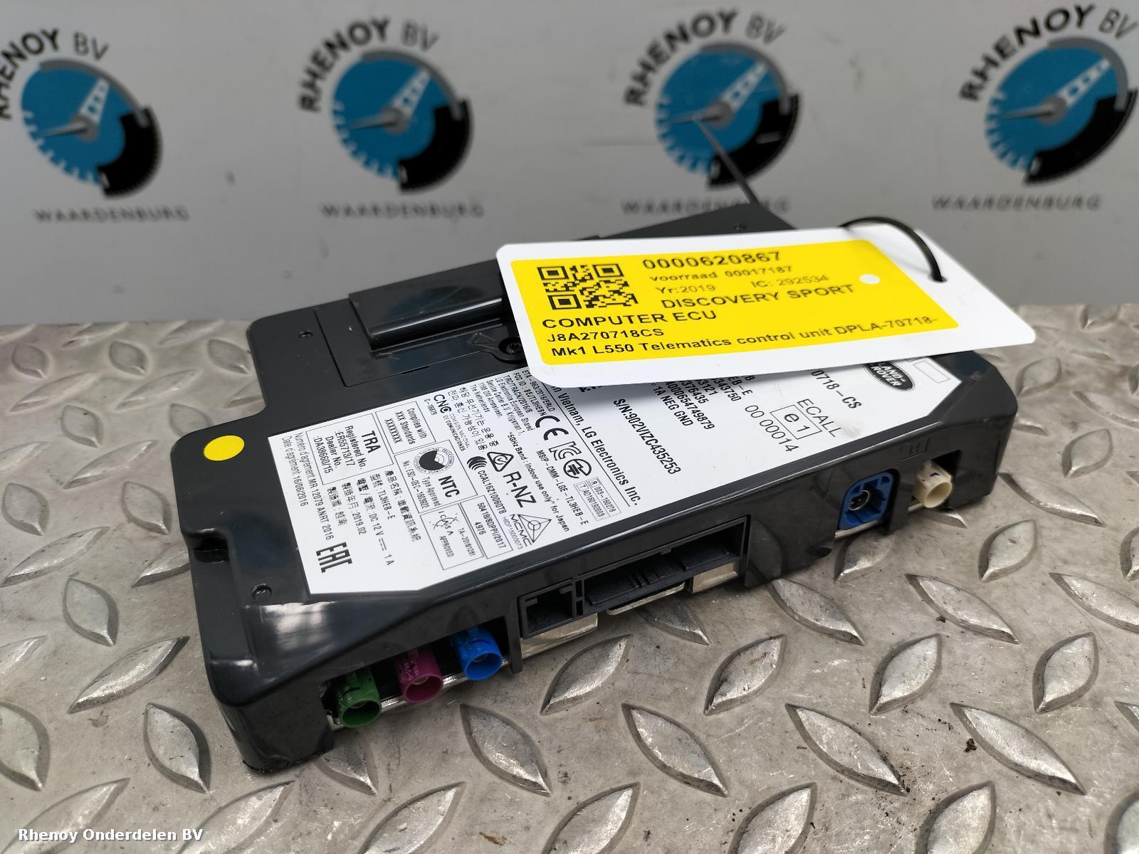 View Auto part ECU LAND ROVER DISCOVERY SPORT 2019