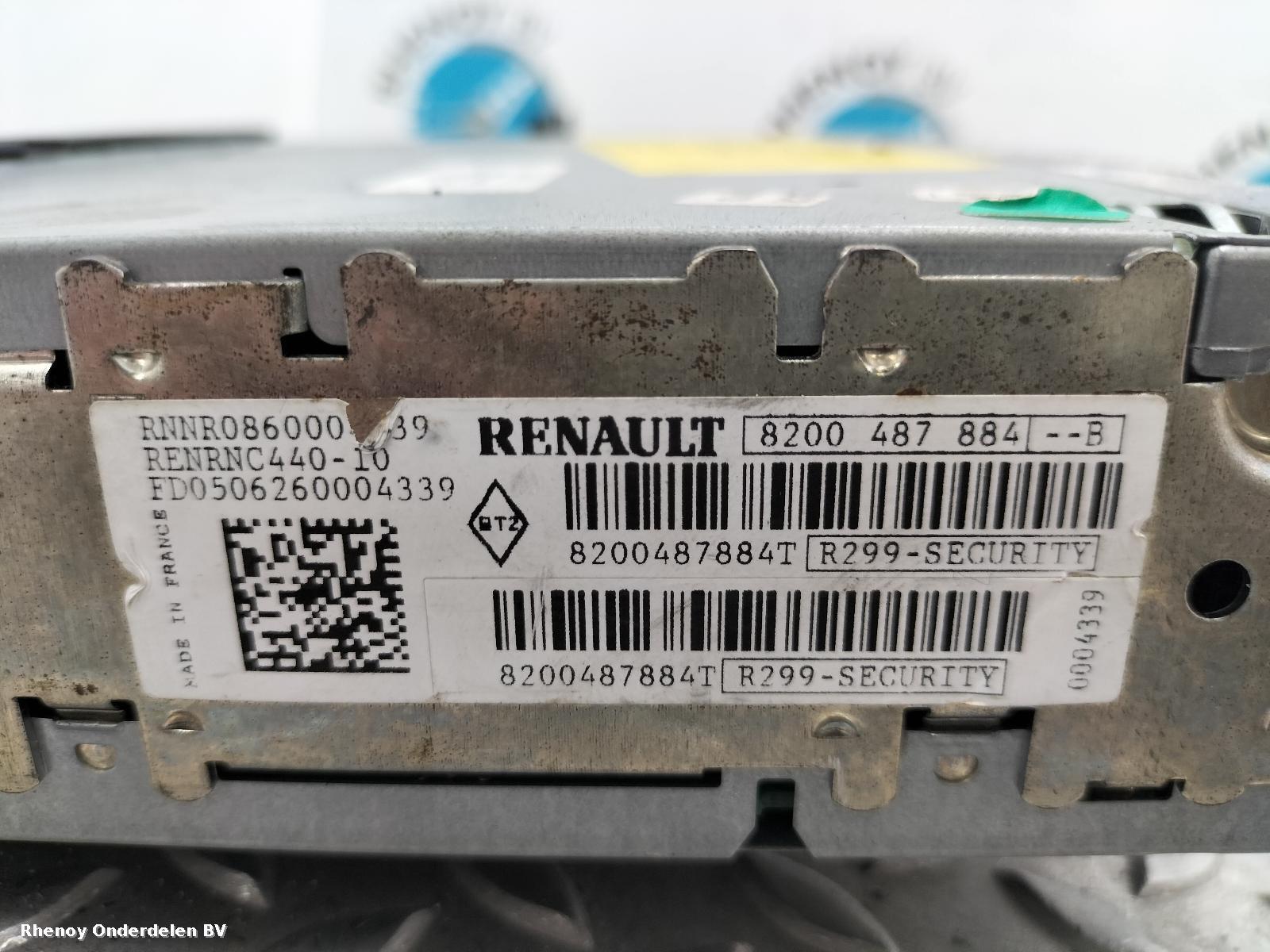 View Auto part SAT_NAV_UNIT RENAULT MEGANE 2006