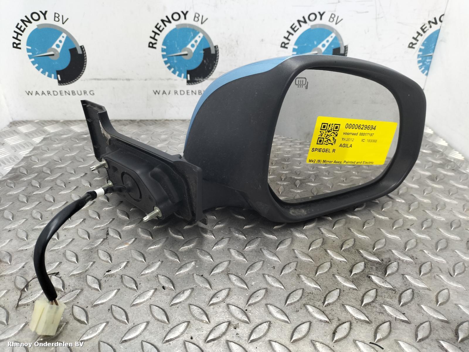 View Auto part R Door Mirror VAUXHALL / OPEL AGILA 2012