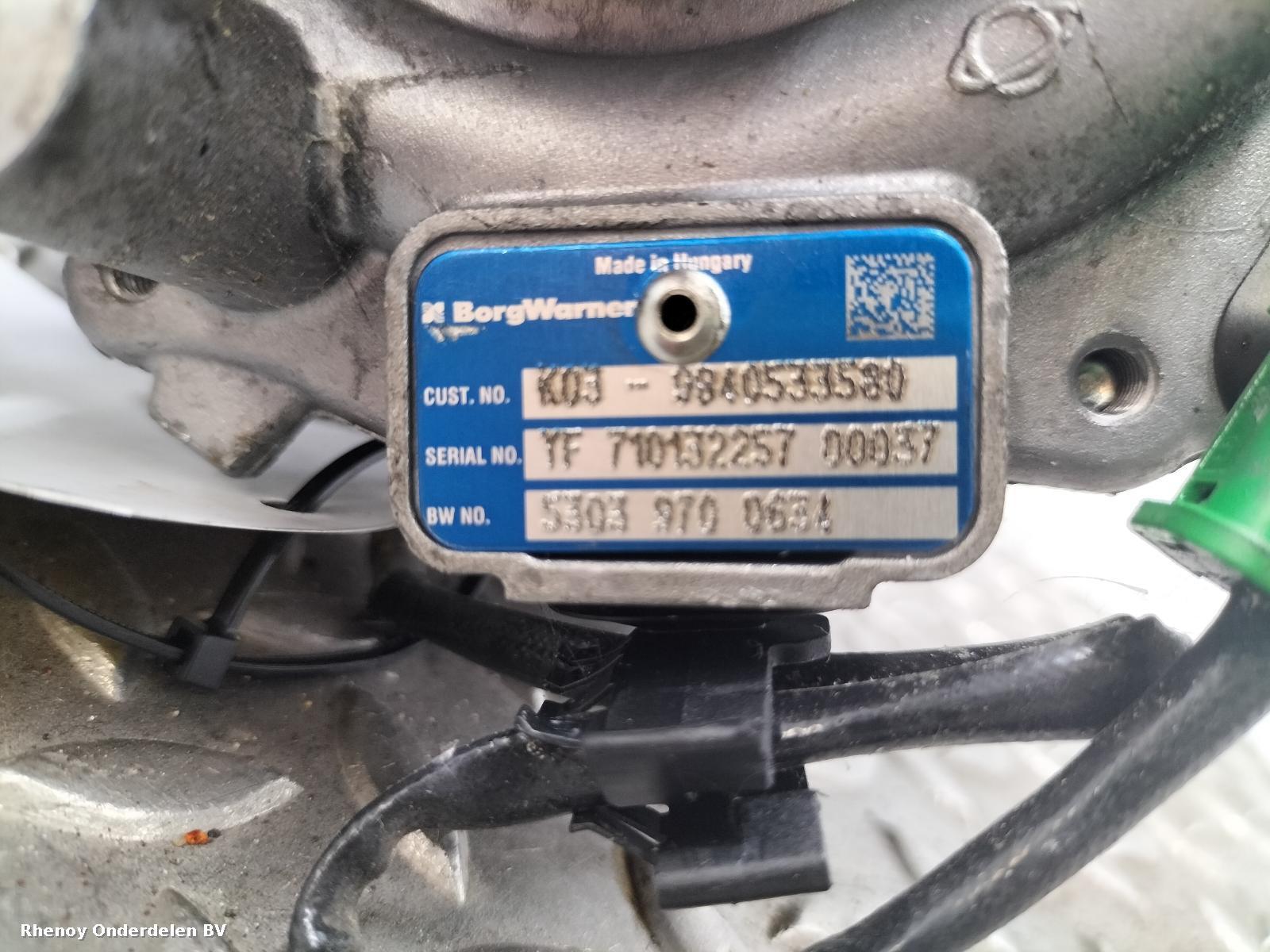 View Auto part TURBO OPEL / VAUXHALL VIVARO 2022