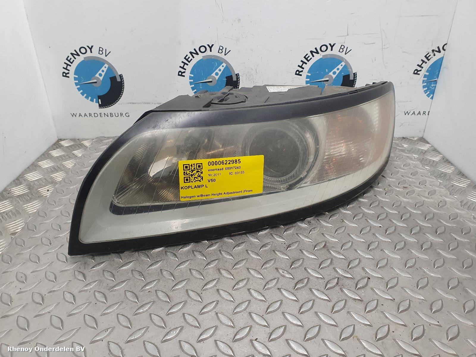 Bekijk Auto-onderdeel KOPLAMP L VOLVO V50 2011