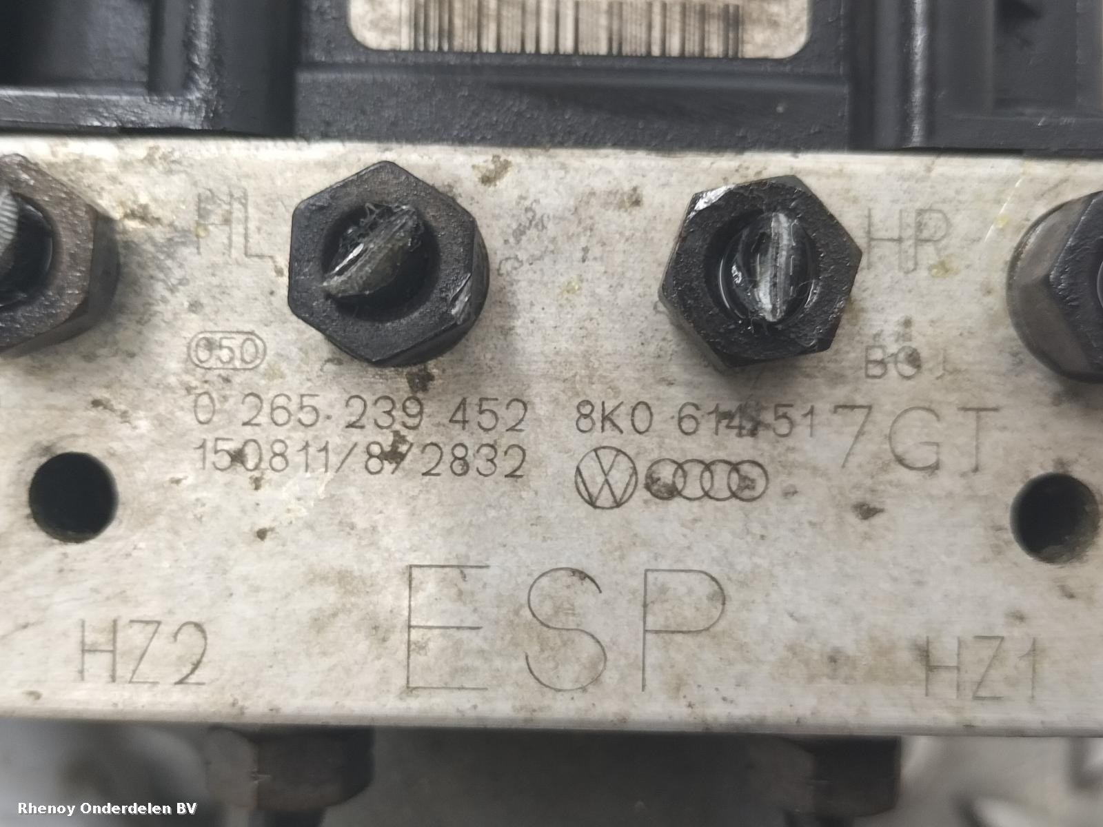 View Auto part ABS POMP  AUDI A4 2015