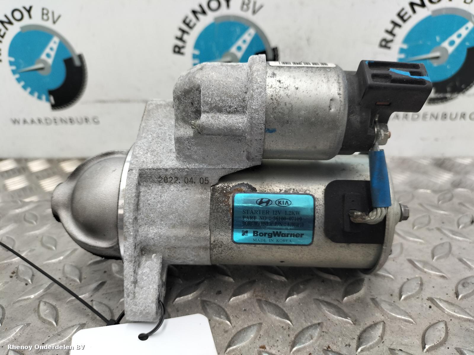 Bekijk Auto-onderdeel STARTMOTOR KIA PICANTO 2022