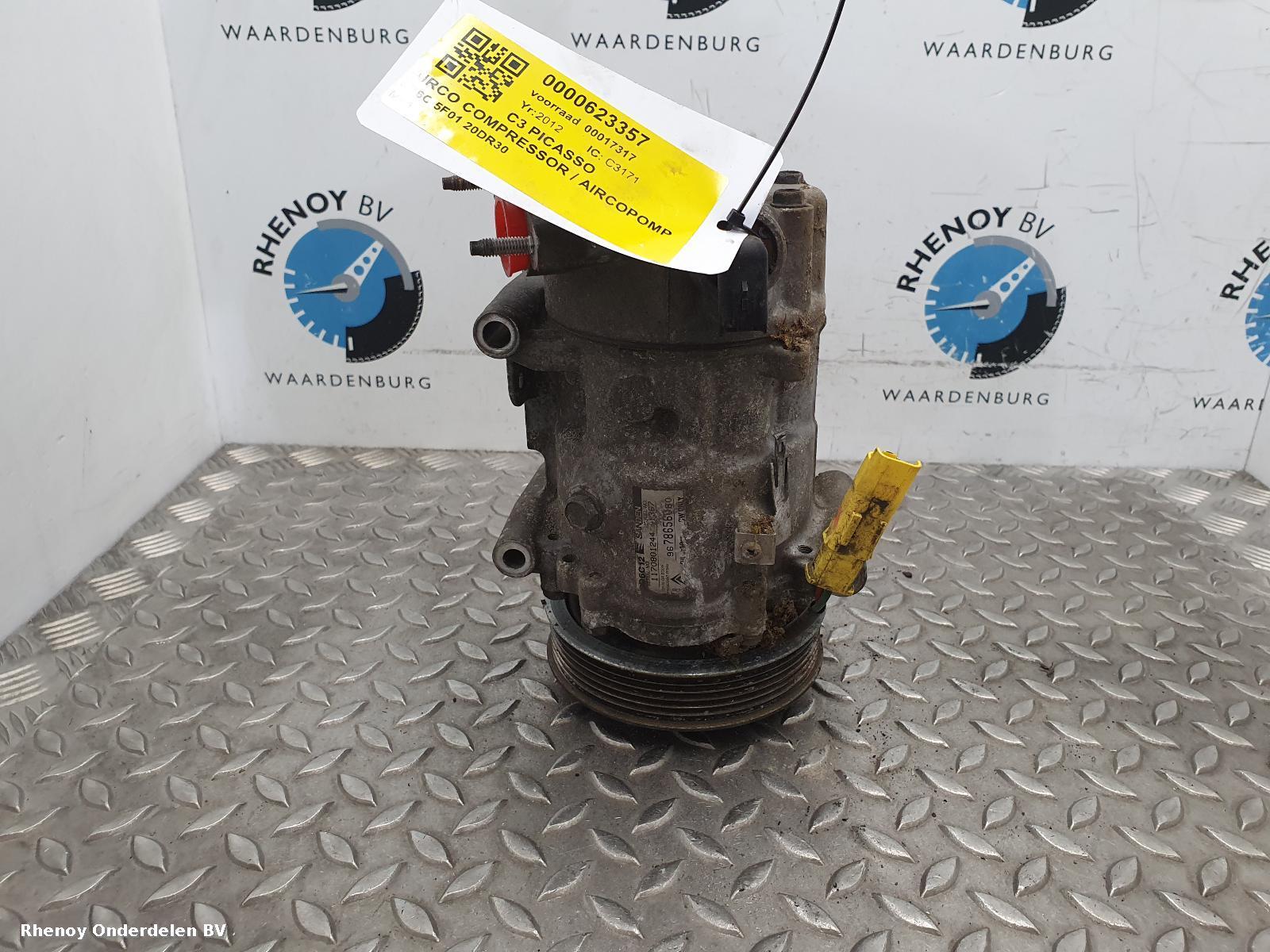 Bekijk Auto-onderdeel AIRCO COMPRESSOR / AIRCOPOMP CITROEN C3 PICASSO 2012