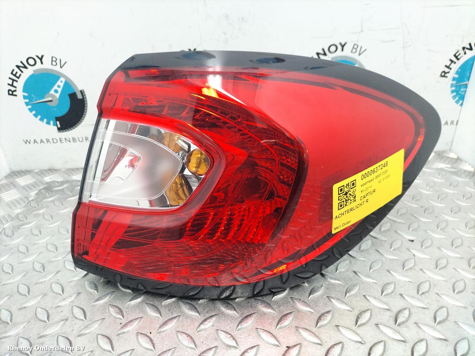 Bekijk Auto-onderdeel ACHTERLICHT R RENAULT CAPTUR 2014