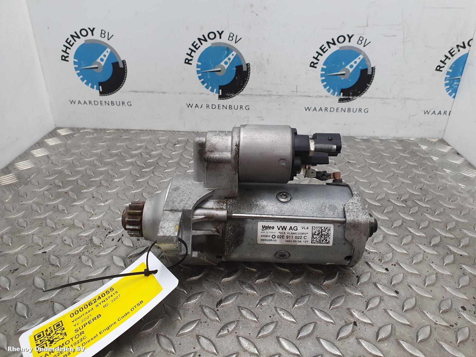 Bekijk Auto-onderdeel STARTMOTOR SKODA SUPERB 2021